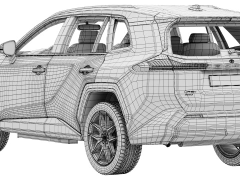 Toyota RAV4 GR sport 2026 Modello 3D