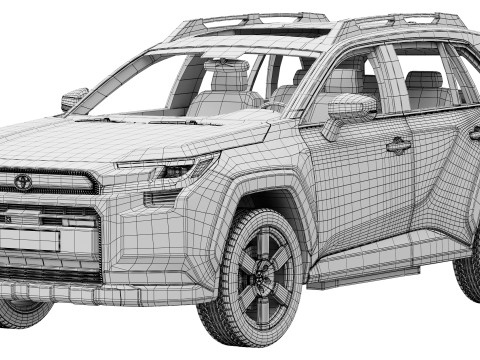 Toyota RAV4 Adventure 2026 3D-Modell