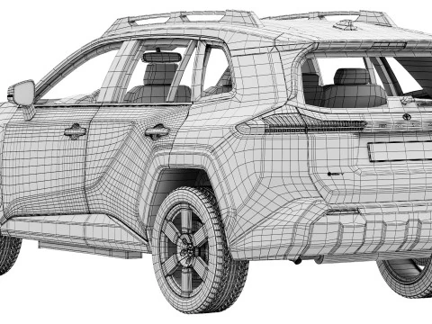 Toyota RAV4 Adventure 2026 3D Model