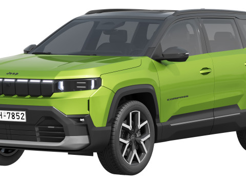 Jeep Compass 2026 3D Model