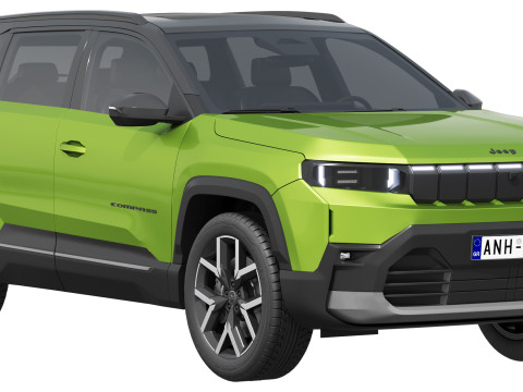 Jeep Compass 2026 3D Model