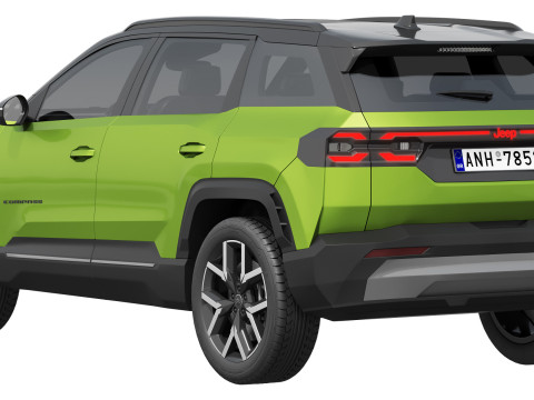 Jeep Compass 2026 3D Model