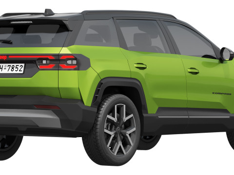 Jeep Compass 2026 3D Model