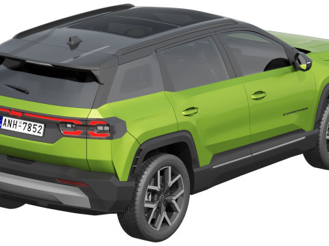 Jeep Compass 2026 3D Model