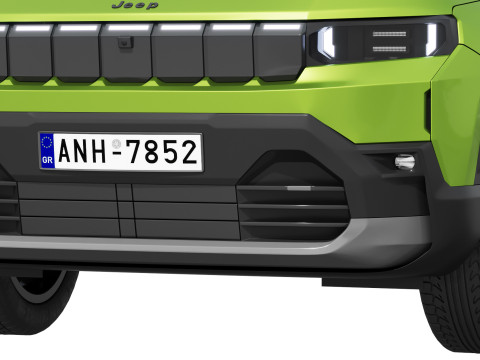 Jeep Compass 2026 3D Model