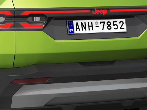 Jeep Compass 2026 3D Model