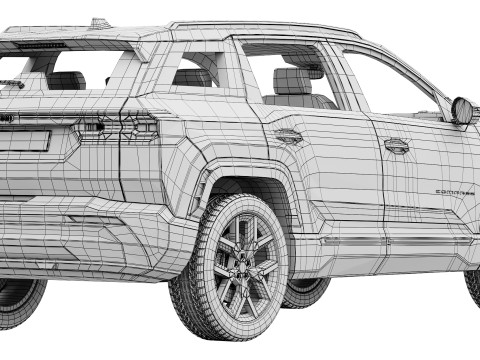Jeep Compass 2026 3D Model