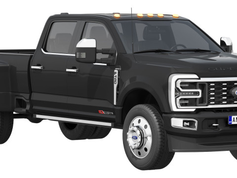 Ford-F-450 Super Duty Limited 2024 3D 모델