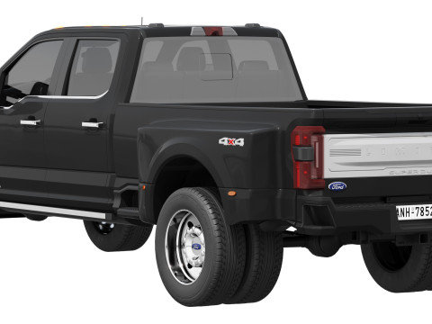 Ford-F-450 Super Duty Limited 2024 3D 모델