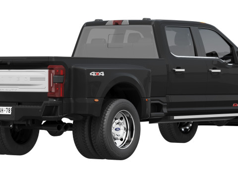 Ford-F-450 Super Duty Limited 2024 3D 모델