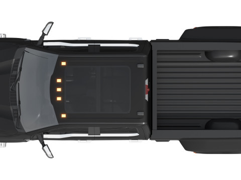 Ford-F-450 Super Duty Limited 2024 3D 모델
