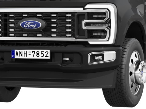 Ford-F-450 Super Duty Limited 2024 3D 모델