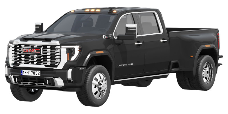GMC Sierra Denali 3500 HD 2025 Modelo 3D .c4d .max .obj .3ds .fbx .stl .blend