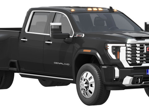 GMC Sierra Denali 3500 HD 2025 Modelo 3D