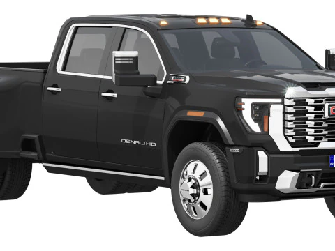 GMC Sierra Denali 3500 HD 2025 3D Model
