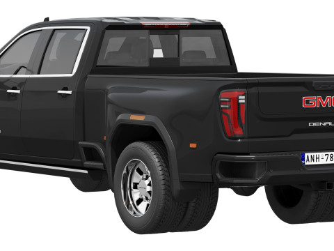 GMC Sierra Denali 3500 HD 2025 Modelo 3D