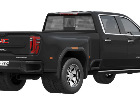 GMC Sierra Denali 3500 HD 2025 Modelo 3D
