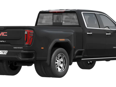 GMC Sierra Denali 3500 HD 2025 3D Model