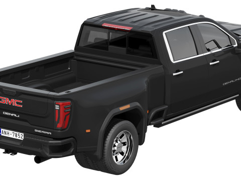 GMC Sierra Denali 3500 HD 2025 Modelo 3D