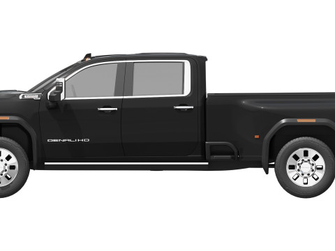 GMC Sierra Denali 3500 HD 2025 Modelo 3D