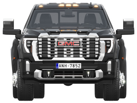 GMC Sierra Denali 3500 HD 2025 Modelo 3D