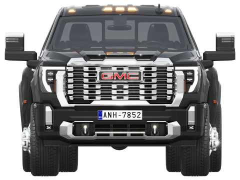 GMC Sierra Denali 3500 HD 2025 3D Model