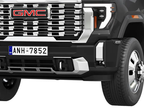 GMC Sierra Denali 3500 HD 2025 3D Model