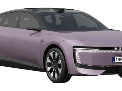 Audi E5 Sportback 2026 3D Model