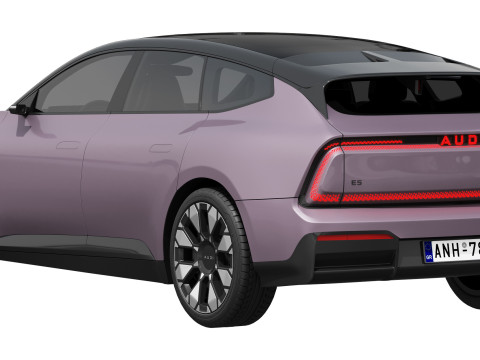 Audi E5 Sportback 2026 3D Model