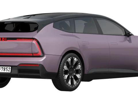 Audi E5 Sportback 2026 Modello 3D