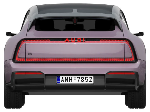 Audi E5 Sportback 2026 Modello 3D