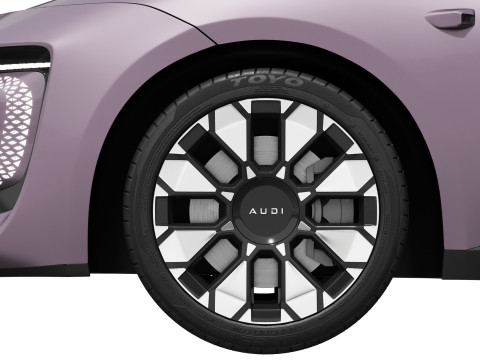 Audi E5 Sportback 2026 3D Model