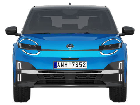 Nissan Micra EV 2026 Modello 3D