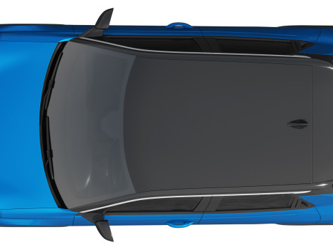 Nissan Micra EV 2026 Modello 3D