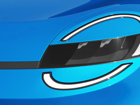 निसान माइक्रा ईवी 2026 3D मॉडल