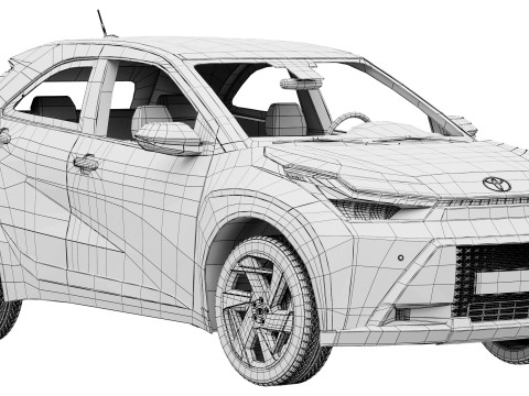 Toyota Aygo X 2026 Modelo 3D