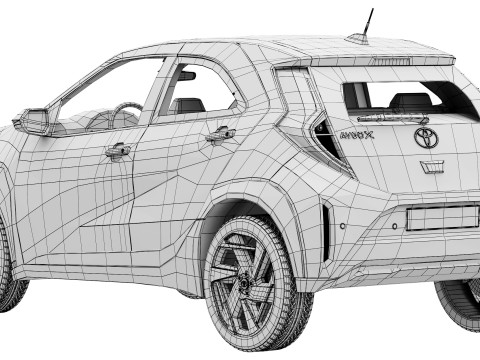 Toyota Aygo X 2026 Modelo 3D