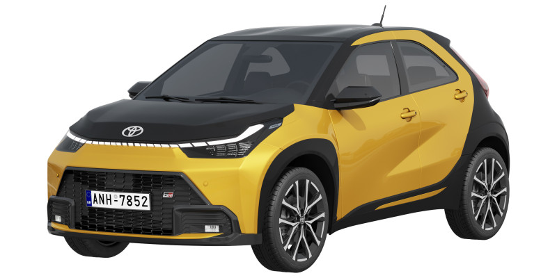 Toyota Aygo X GR sport 2026 3D 모델 .c4d .max .obj .3ds .fbx .stl .blend