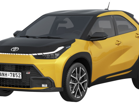 Toyota Aygo X GR sport 2026 3D मॉडल