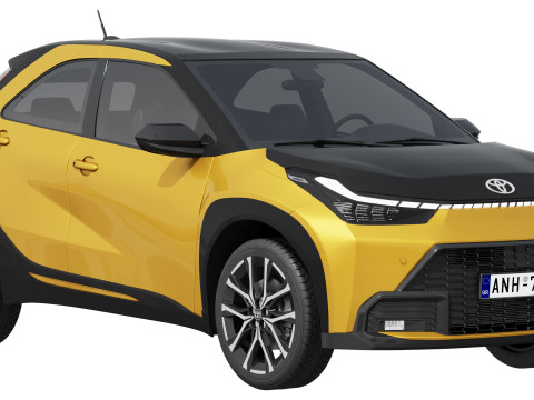 Toyota Aygo X GR sport 2026 3D 모델
