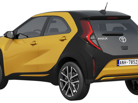 Toyota Aygo X GR sport 2026 3D 모델
