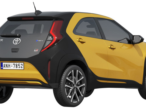 Toyota Aygo X GR sport 2026 3D 모델