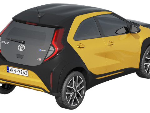 Toyota Aygo X GR sport 2026 3D 모델