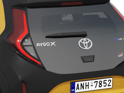 Toyota Aygo X GR sport 2026 3D 모델