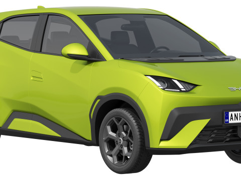 BYD Dolphin Surf 2025 Model 3D