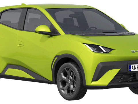 BYD Dolphin Surf 2025 3D Model