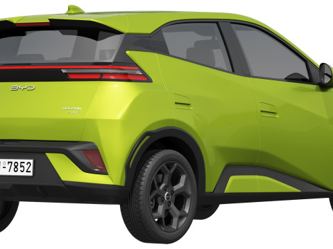 BYD Dolphin Surf 2025 Model 3D