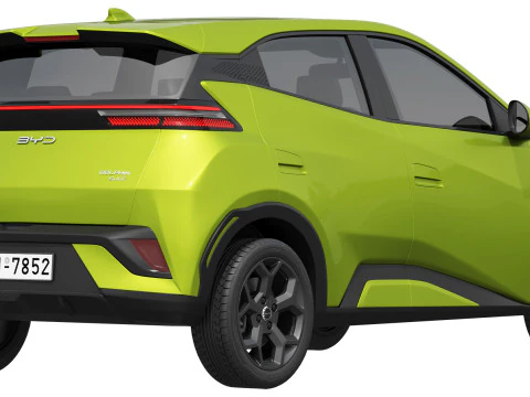 BYD Dolphin Surf 2025 3D Model