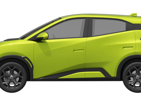 BYD Dolphin Surf 2025 Model 3D