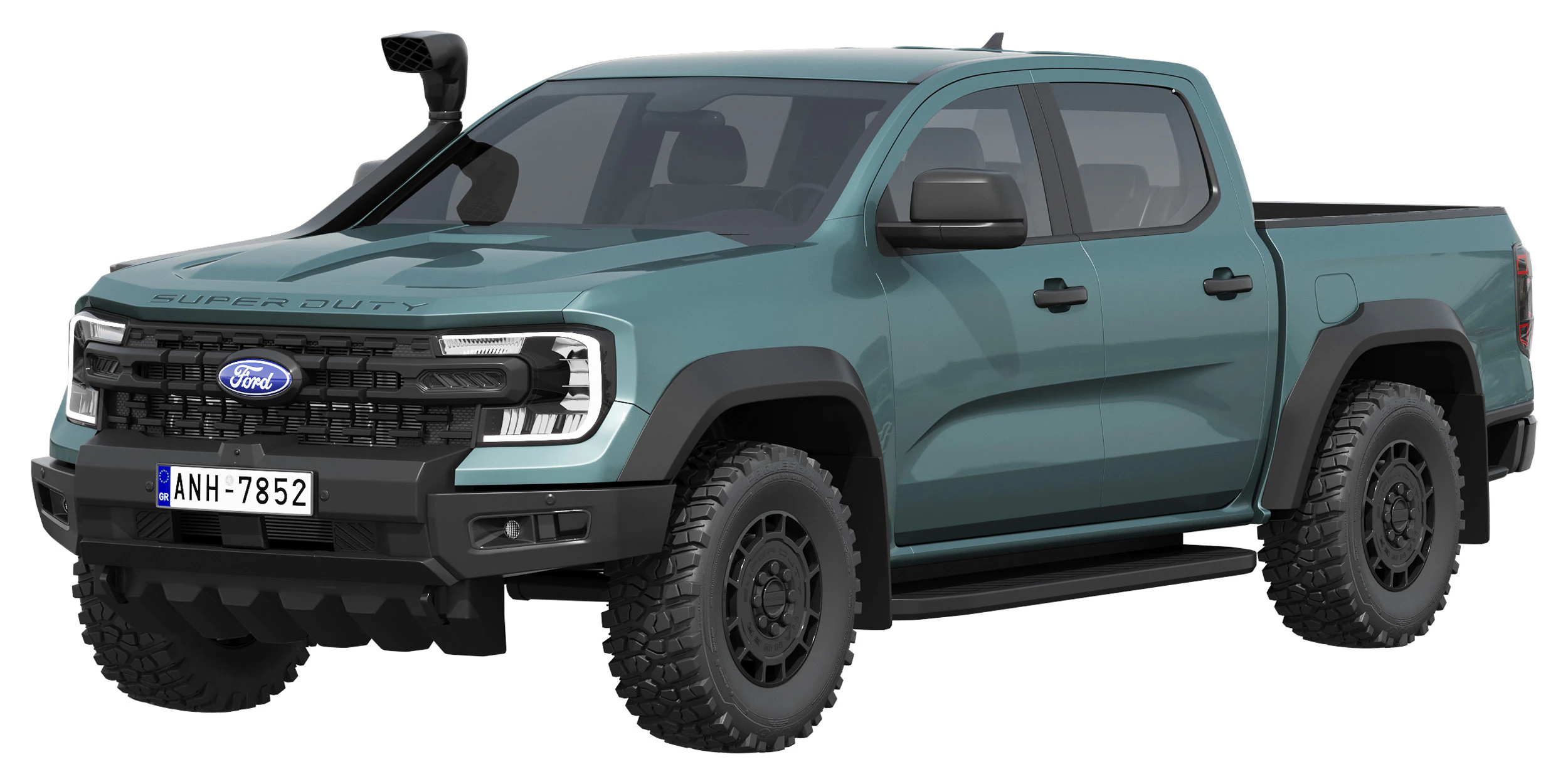 Ford-Ranger Super Duty 2026 3D Model .c4d .max .obj .3ds .fbx .stl .blend 